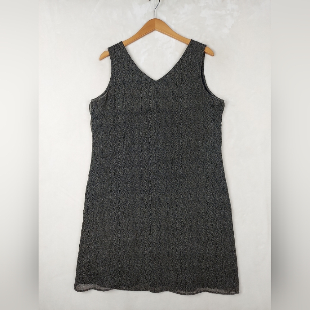 Vintage Robbie Bee 100% Silk Dress Womens 14